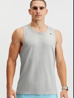 Fabletics Men’s The Training Day Tank Gray